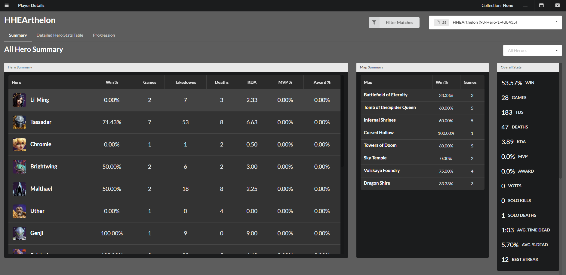 Player Details